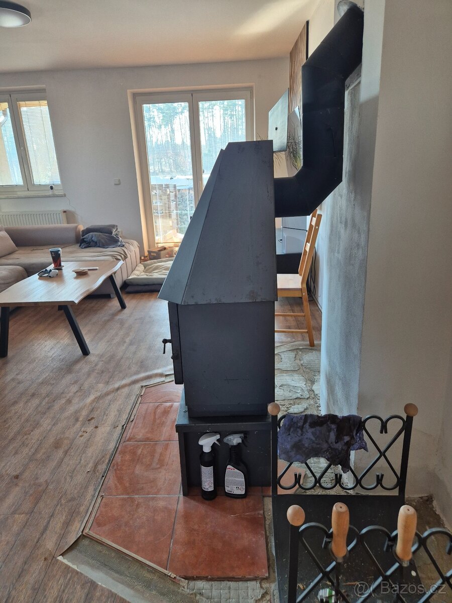 Prodám krbová kamna - 3
