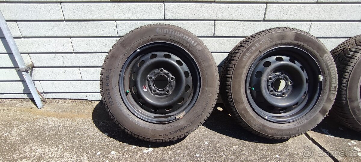 Originální plechová kola BMW BM 815 - TOP stav (zimní) - 3