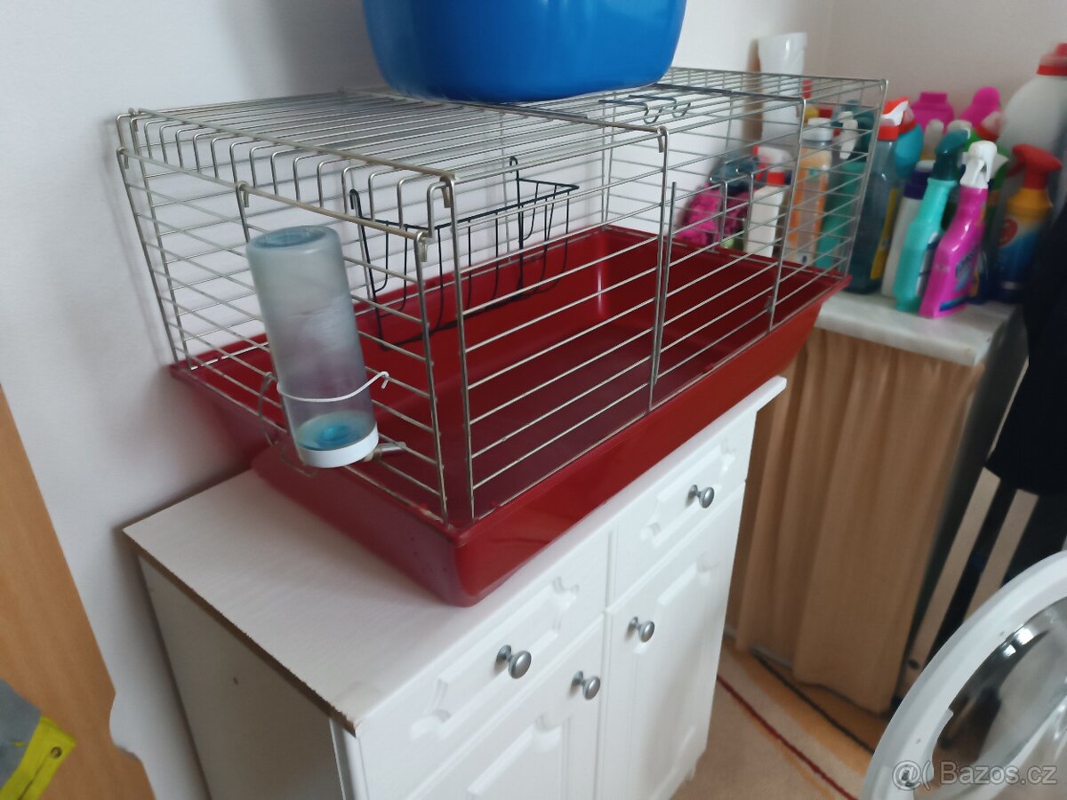 Klec pro králíka / morče + příslušenství - 3