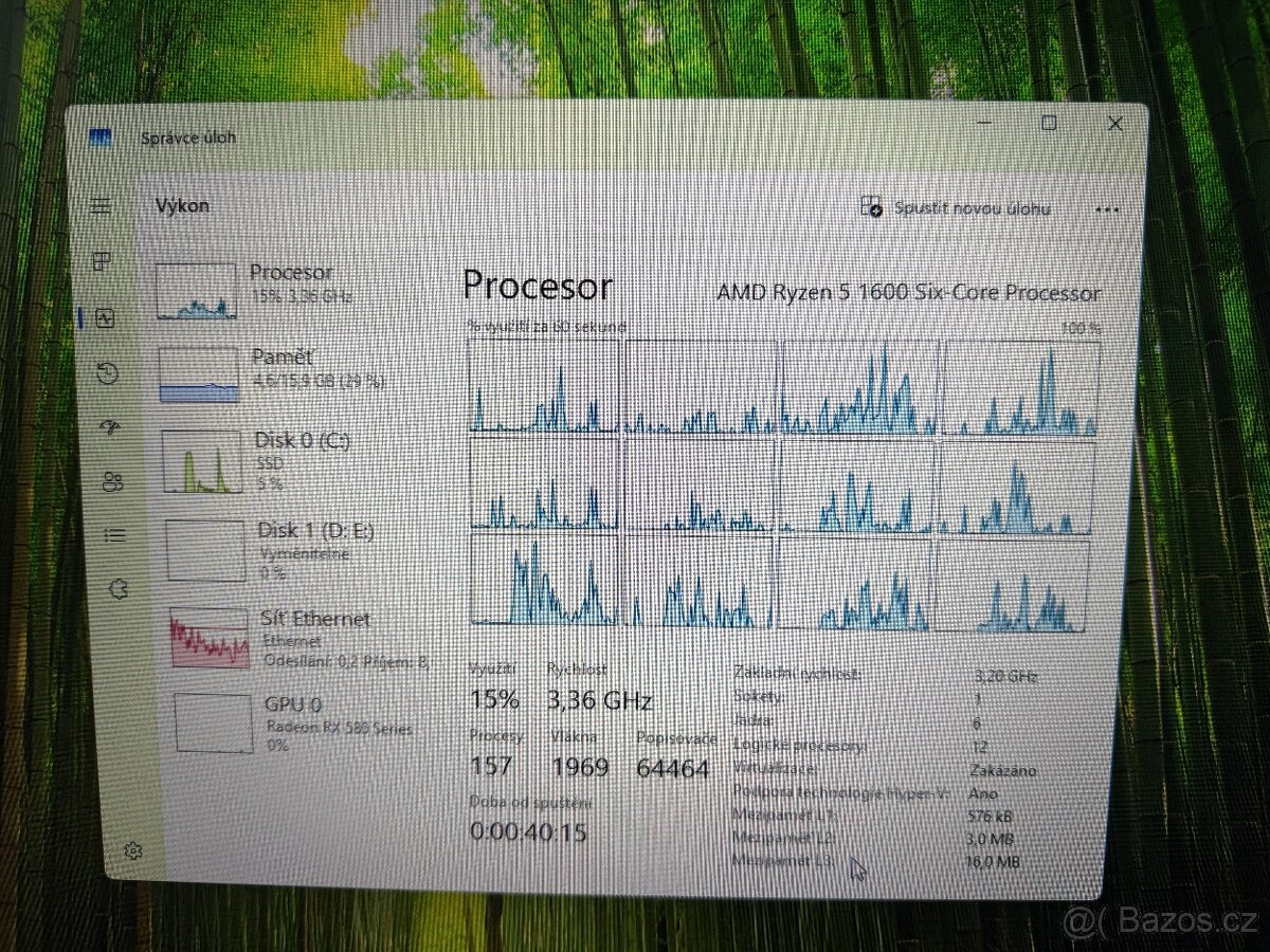 Herní PC | Ryzen 5 1600, RX 580, 16GB, 500GB SSD - 3