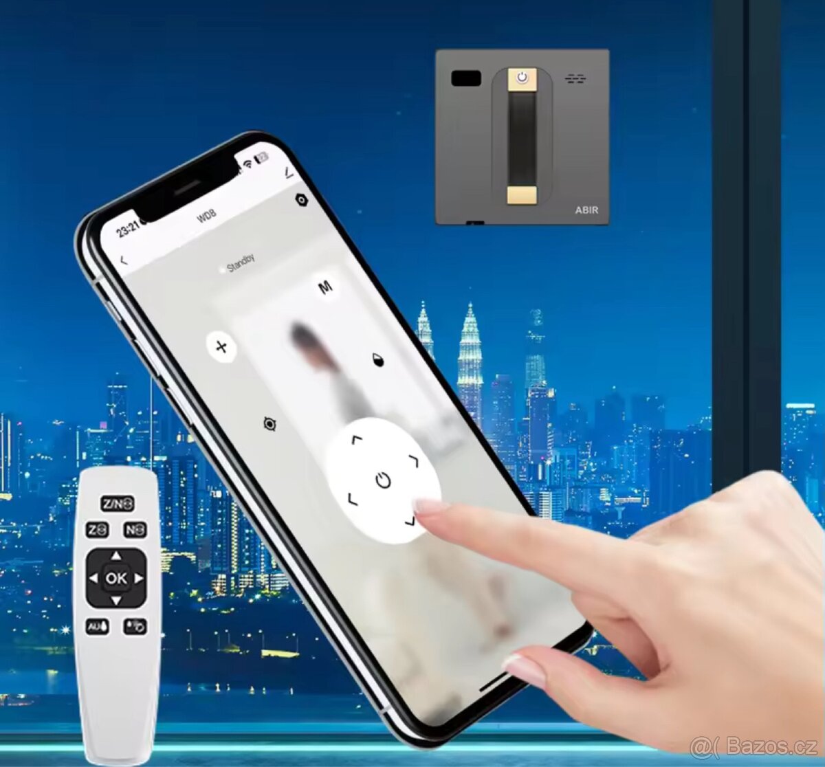 Vánoční dárek - automaticky robot na myti oken WD8, smart - 3