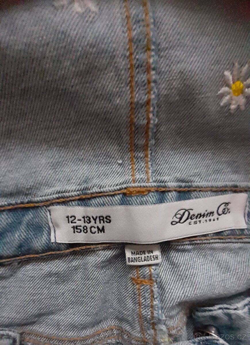 dívčí šortky s laclem na 12-13 let - 3