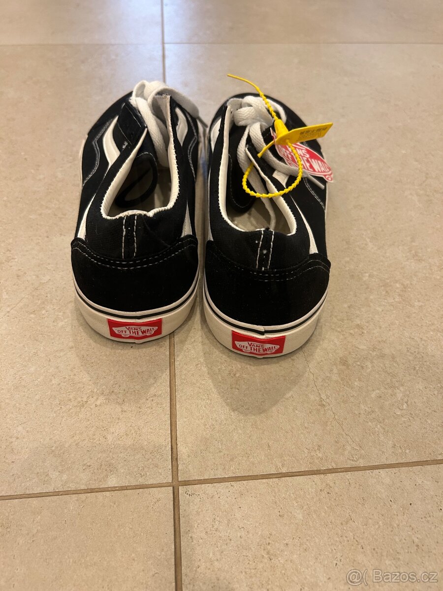 Boty Vans Old Skool - černá (black/white) - 3