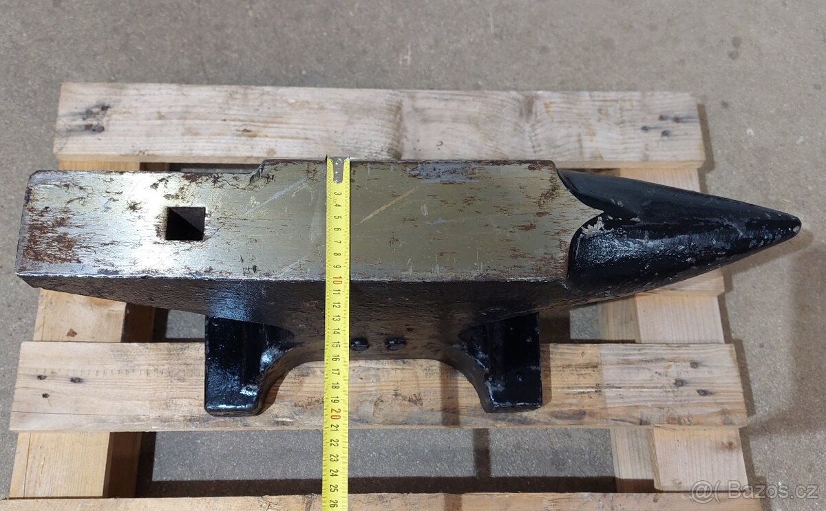 Kovářská kovadlina 80kg - nová - uloženka - 3