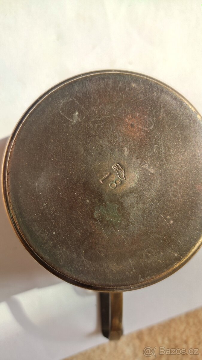 Retro mosazné podšálky - 3