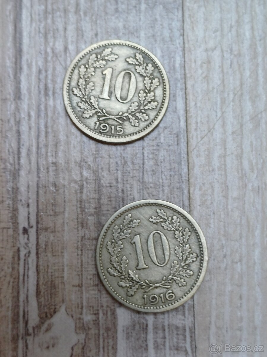 Staré mince R-U různé - 3