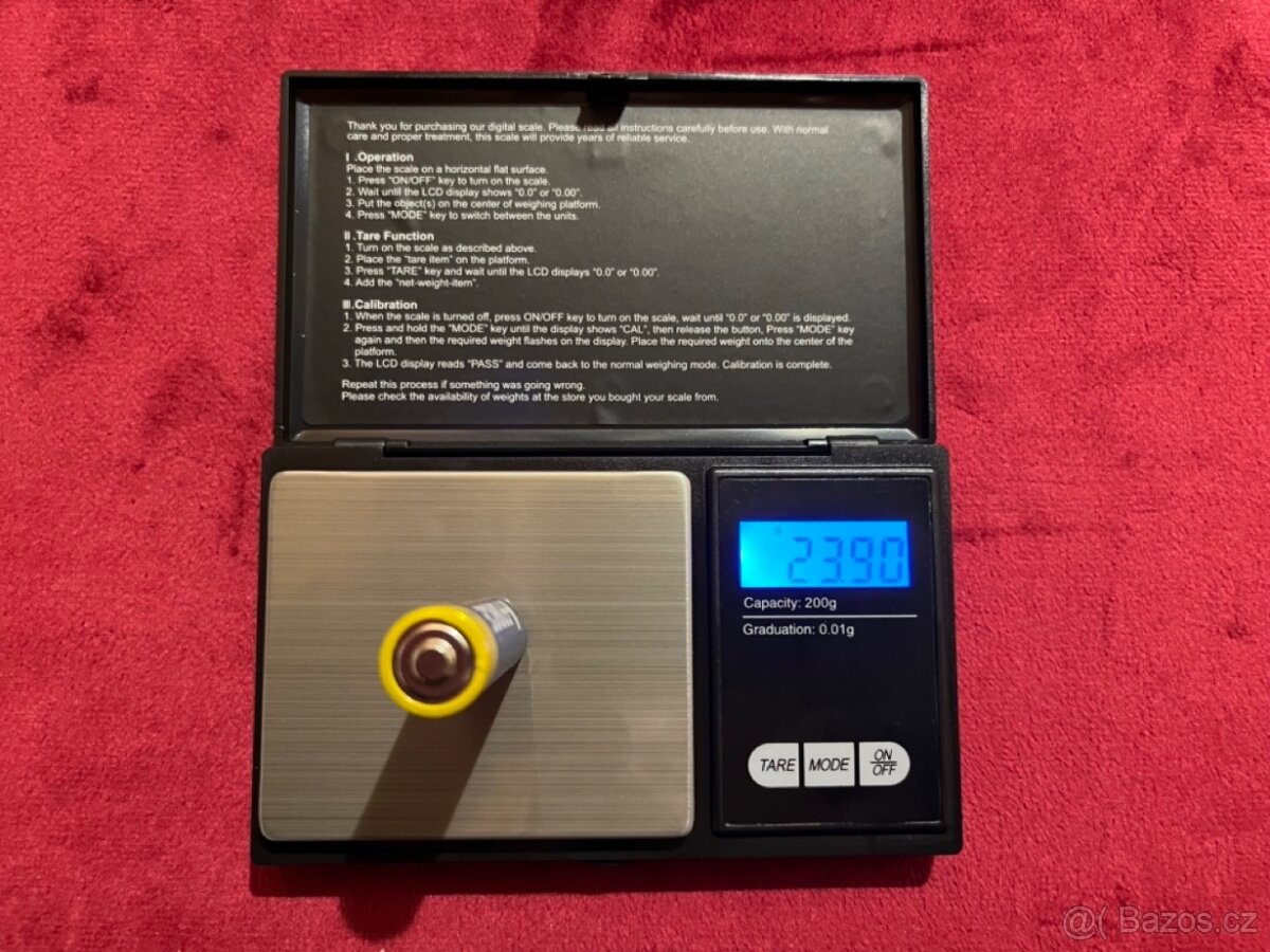 PRODÁM MINCOVNÍ VÁHU NOVOU - 3