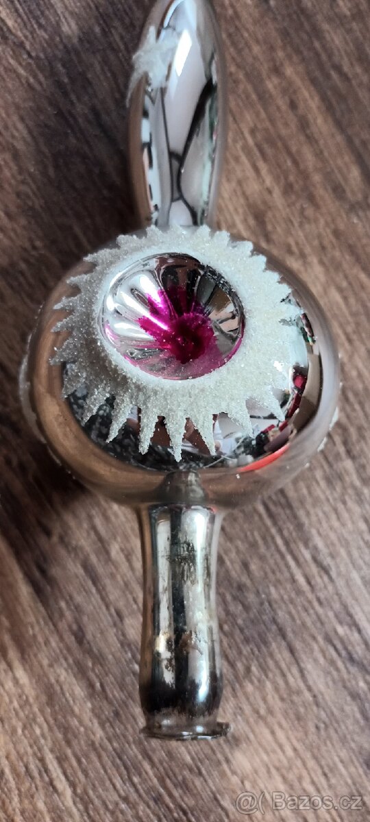 Stará retro špice na vánoční stromek - 3