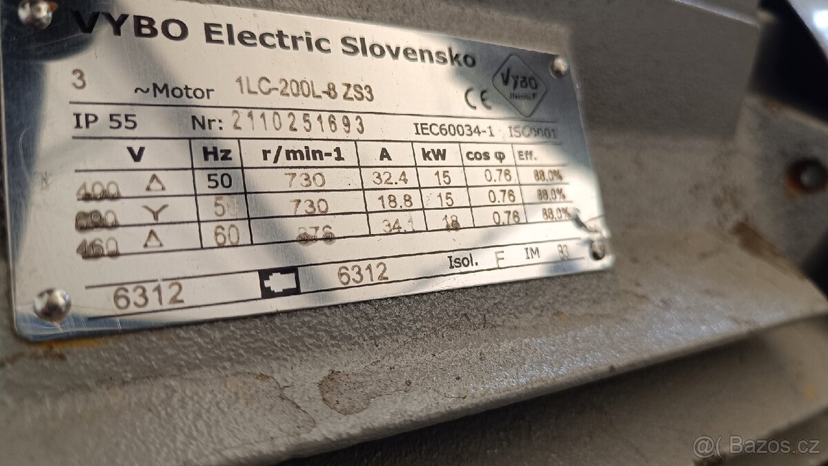 Elektromotor 15kw - 3