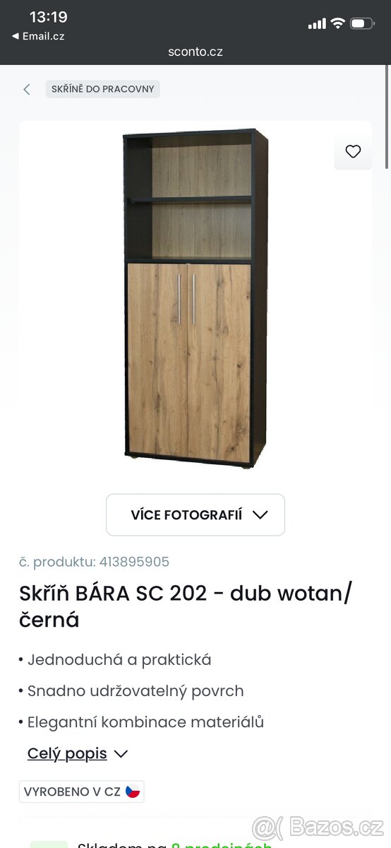 Kancelářský nábytek Sconto - 3
