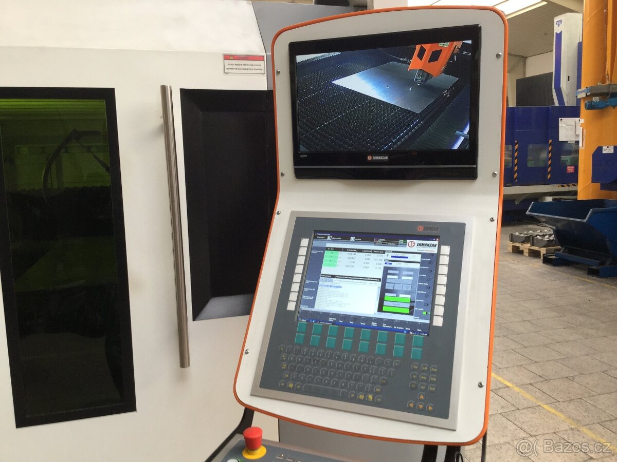 Fiber laser ERMAKSAN EFB 2000 (2 kW) – CNC laser na plech 30 - 3