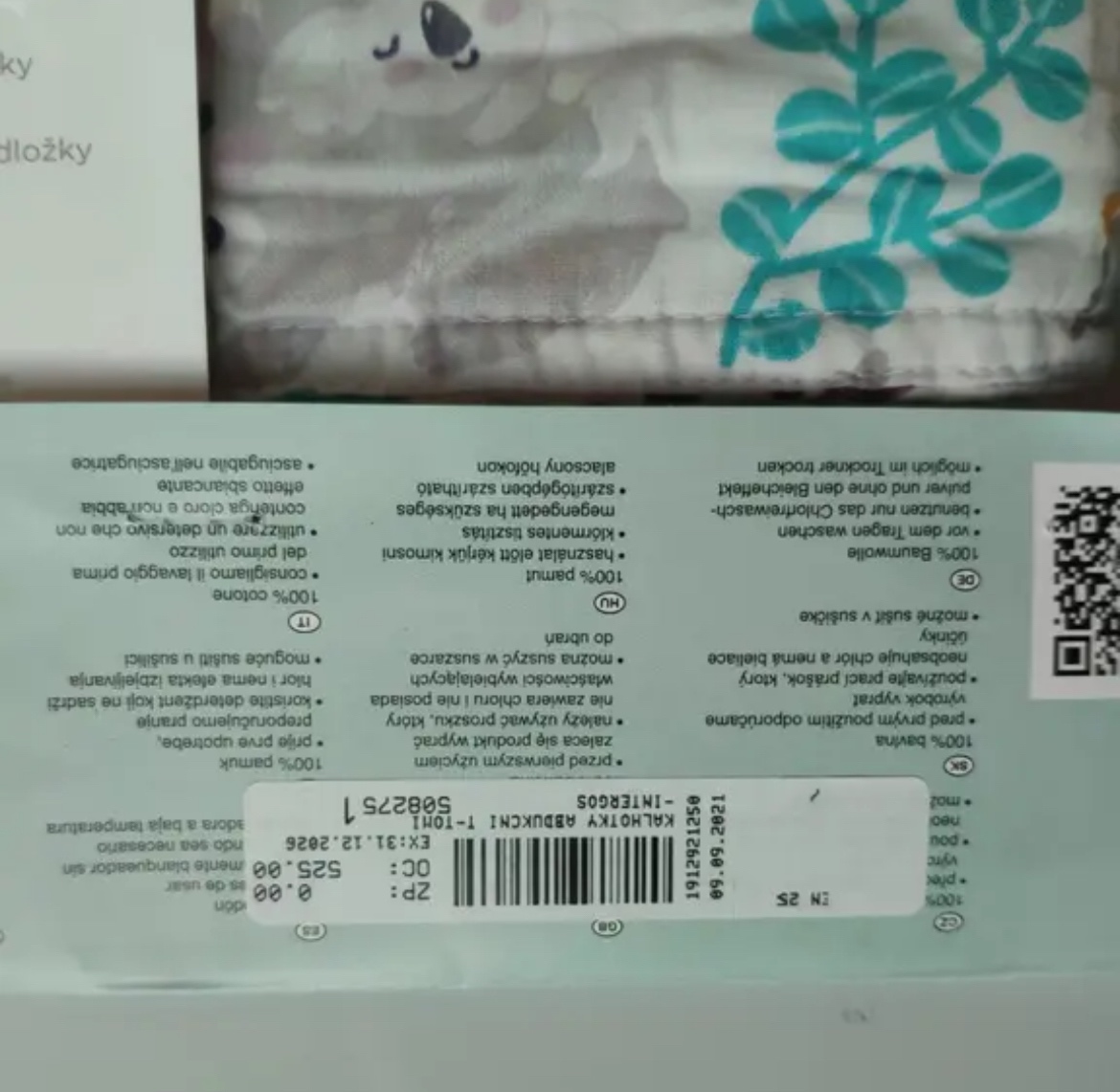 Ortopedické abdukční kalhotky pro miminko od 5-9kg - 3