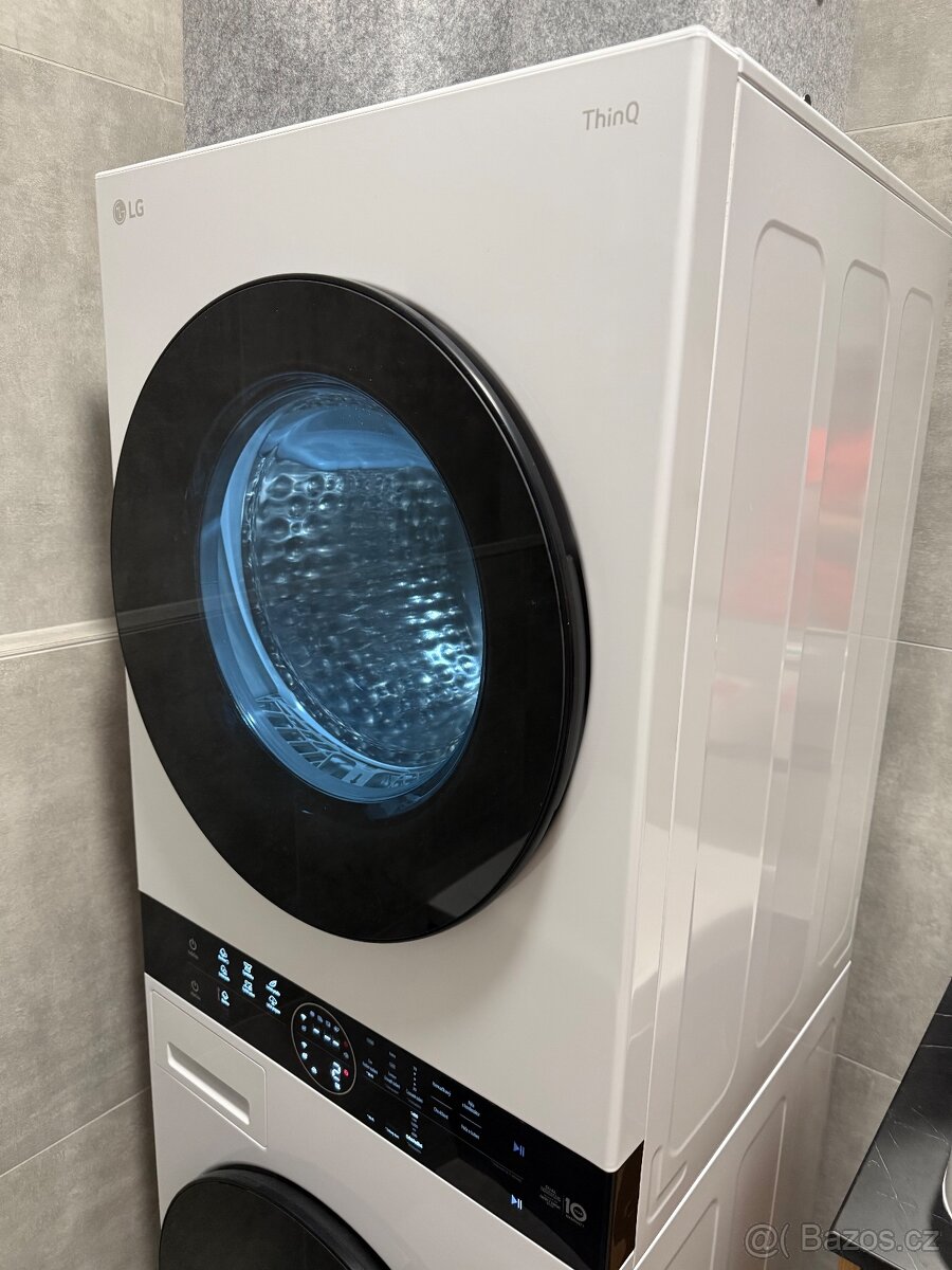 Prací věž LG WT1210WWF, jako nová - záruka 07/27 - 3