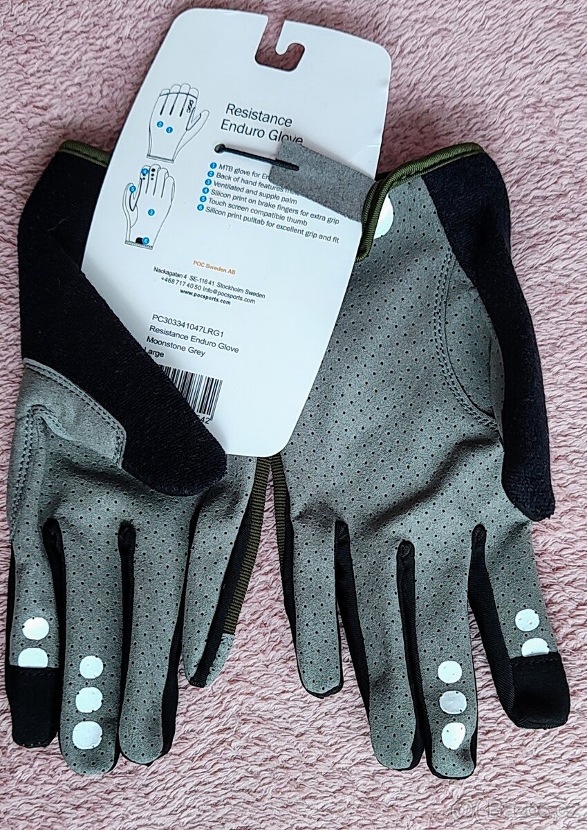 Prodám pánské cyklistické rukavice POC vel. L - 3