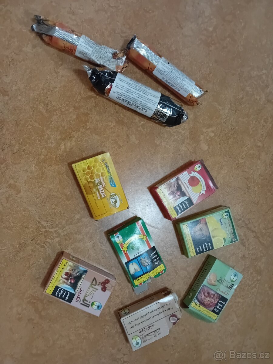 vodní dýmka + uhlíky, tabáky... - 3
