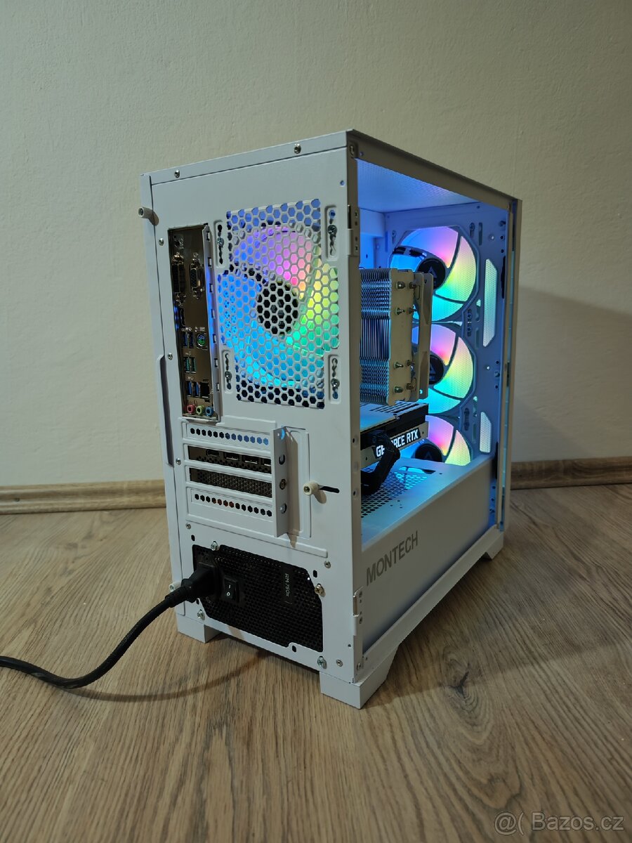Herní PC: RTX 3070, R7 5800x, 32Gb ram, 1Tb M.2 ssd, ZÁRUKA - 3