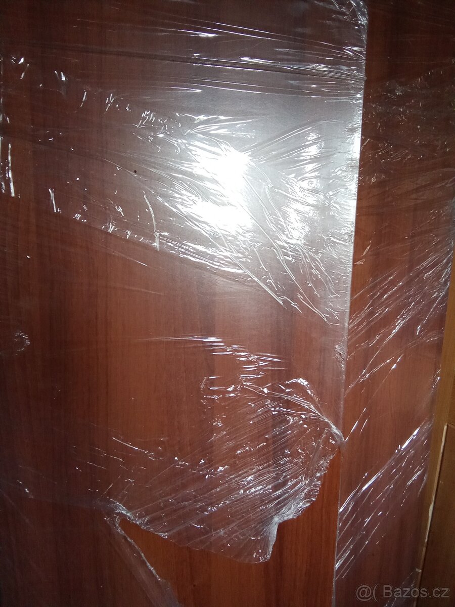 Postel dřevěná pěkná, dětská postýlka - 3