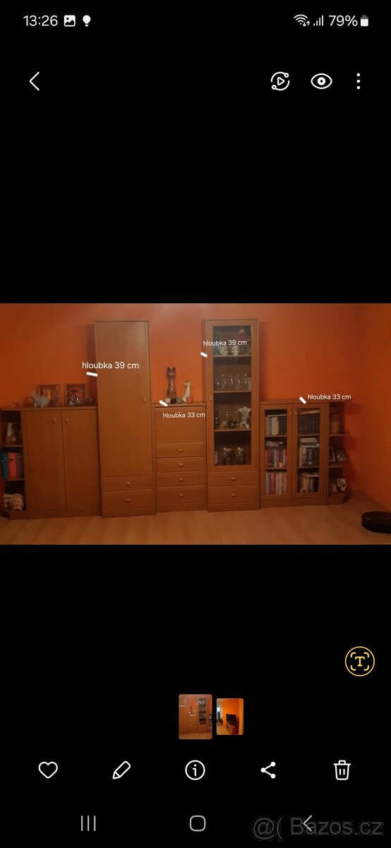 Prodám obývací stěnu. - 3