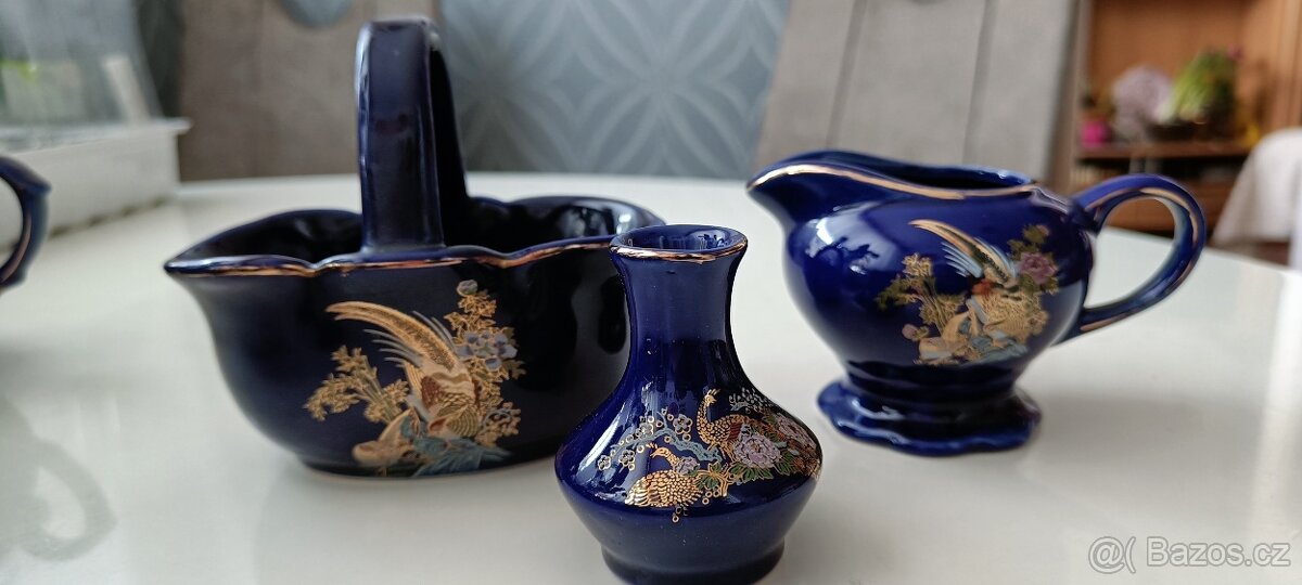 Modro-zlata keramika sada - 3