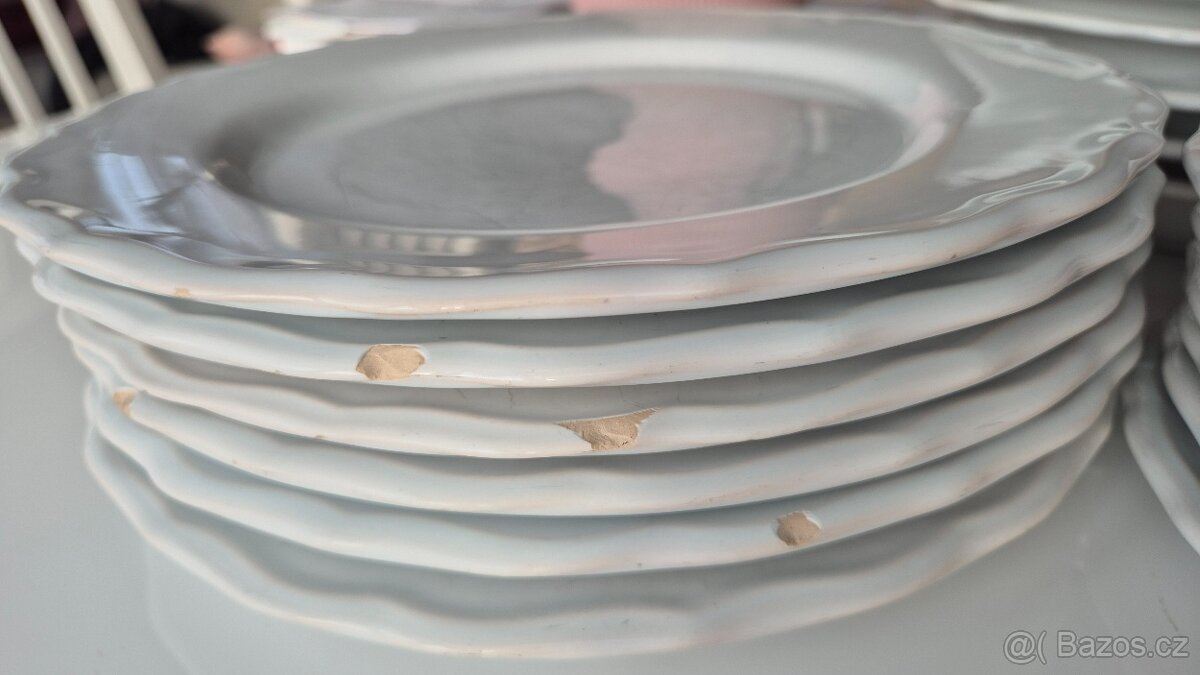 Sada bílých talířů Orion Juliet - 3