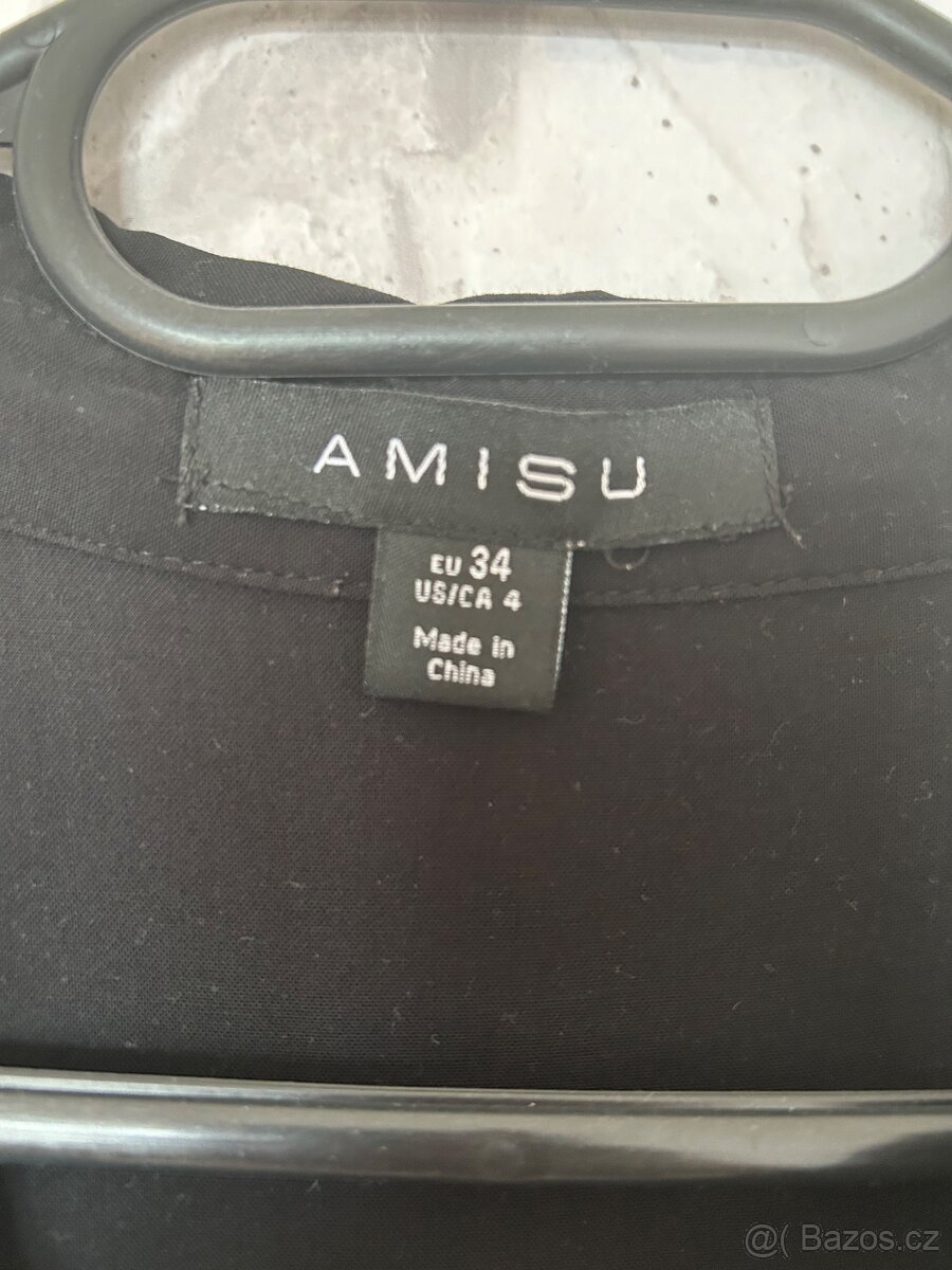 Černé košilové šaty - 3