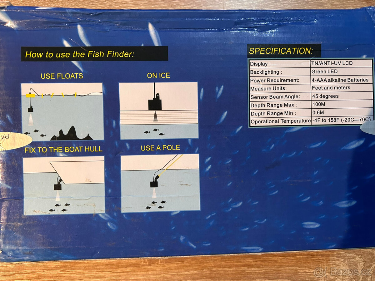 SLEVA - Echolot, SONAR, vyhledávač ryb - 3