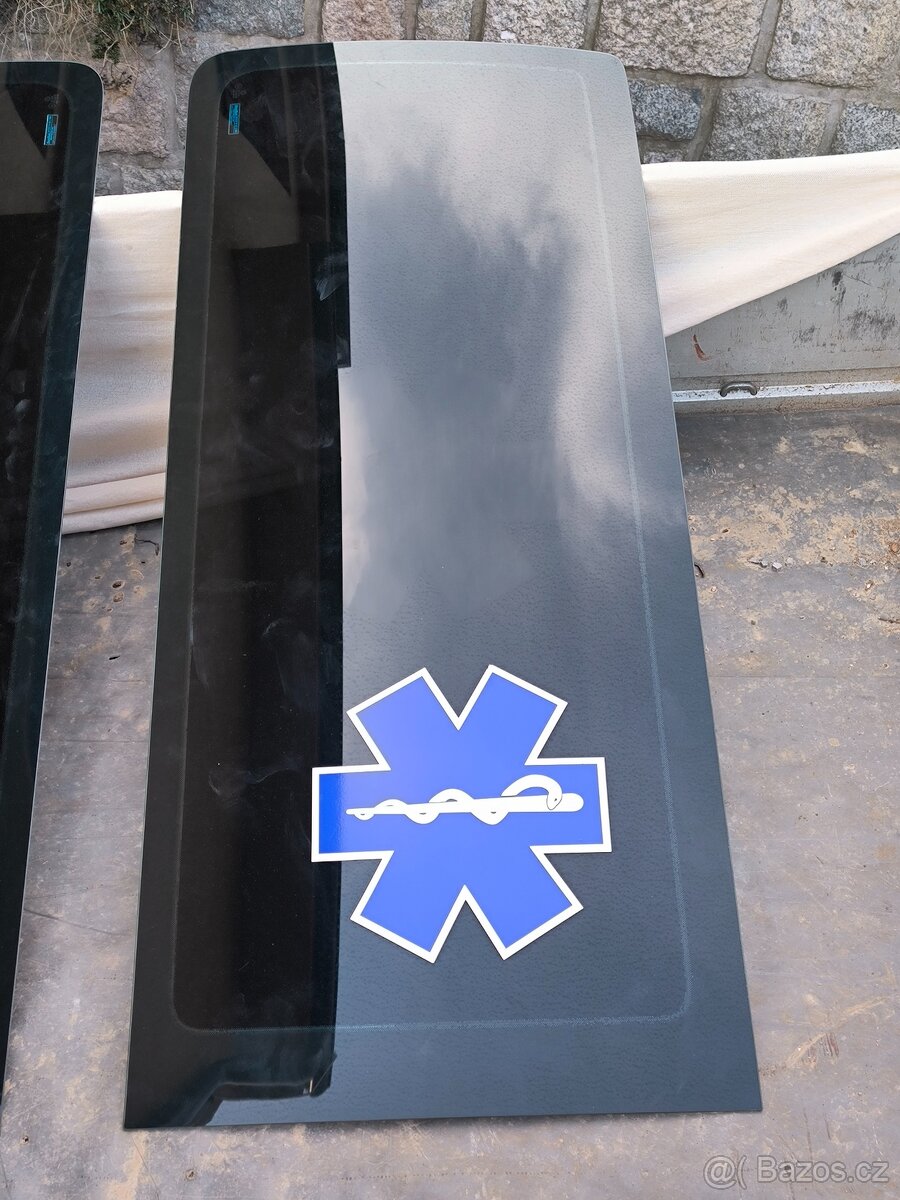 VW Transportér T5-6 boční skla - 3