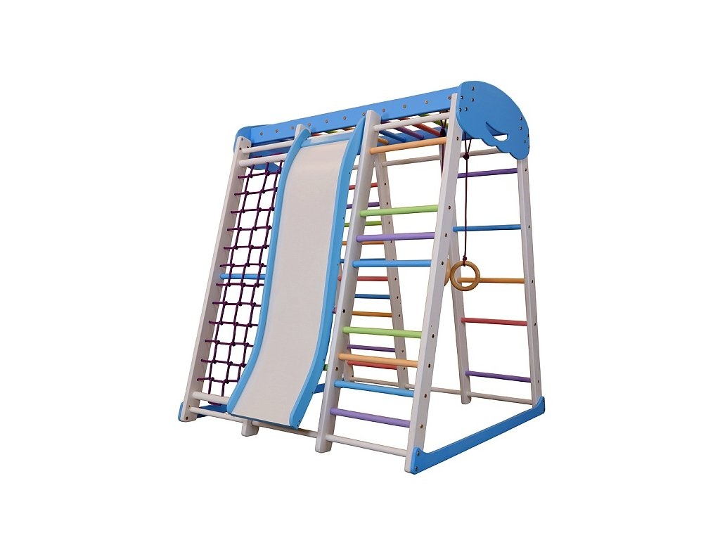 Prolézačka Žebřík Skluzavka Houpačka Hřiště SkyPlus 1 Wave - 3