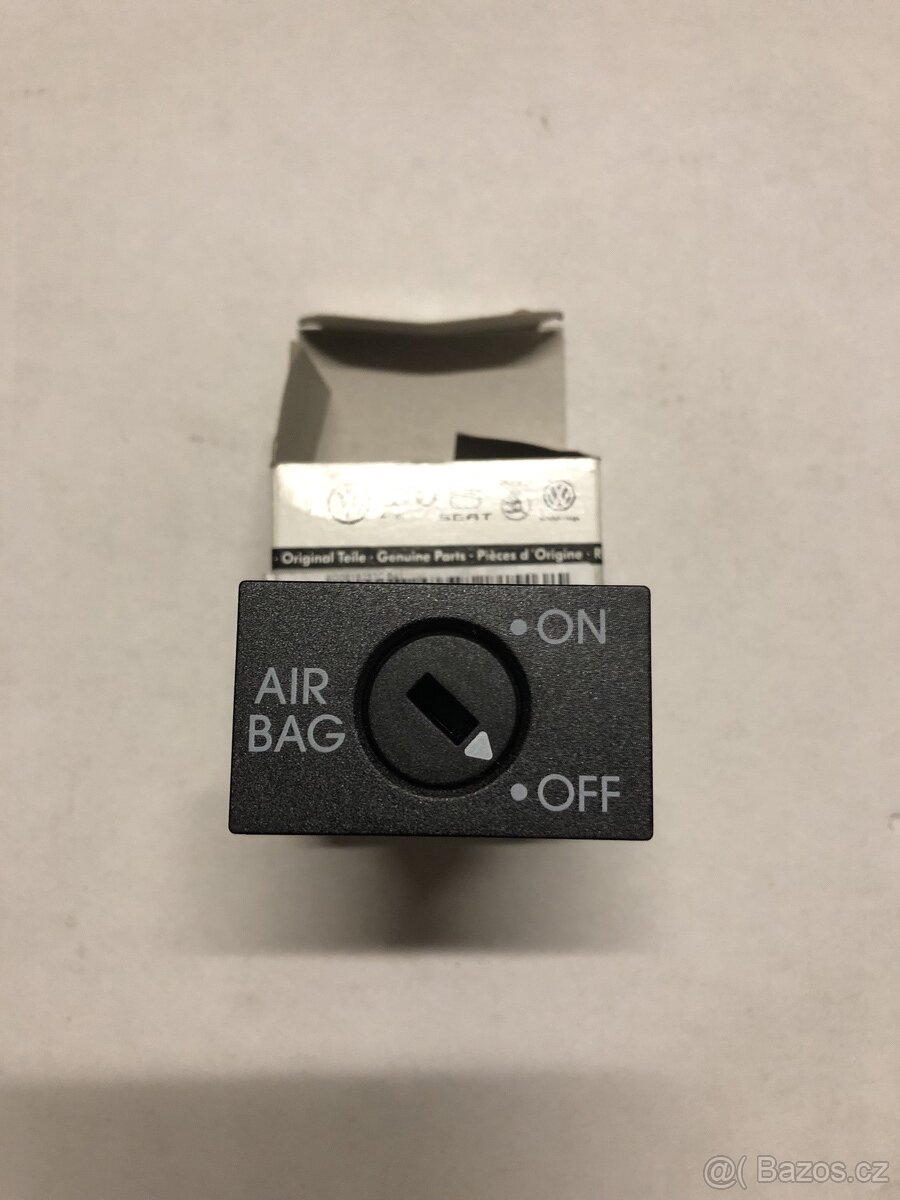 Vw, Škoda spínač ruční brzdy 5Q0 927 225 D, spínač airbagu - 3