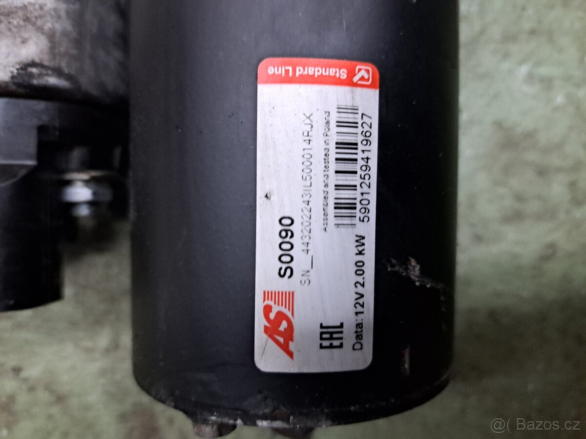 VW Caddy III 1.9TDI 77kW BJB startér, alternátor, klima - 3