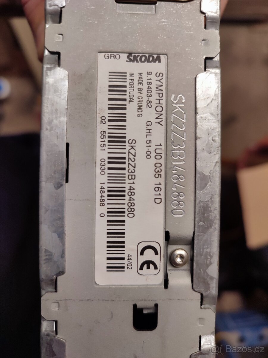 Autorádio škoda symphony - 3