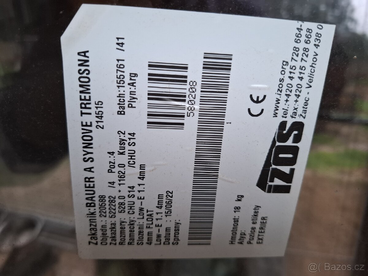 Plastové okno zlatý dub - 3