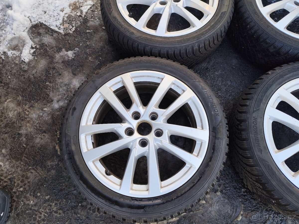 Alu 5 x 112, zimní pneu 205/50/17 - 3