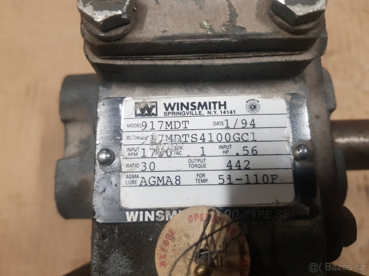 Šneková převodovka - 3