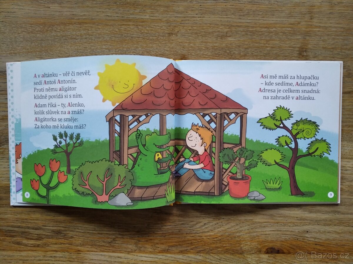 Dětská knížka A jako aligátorka DEAGOSTINI - 3