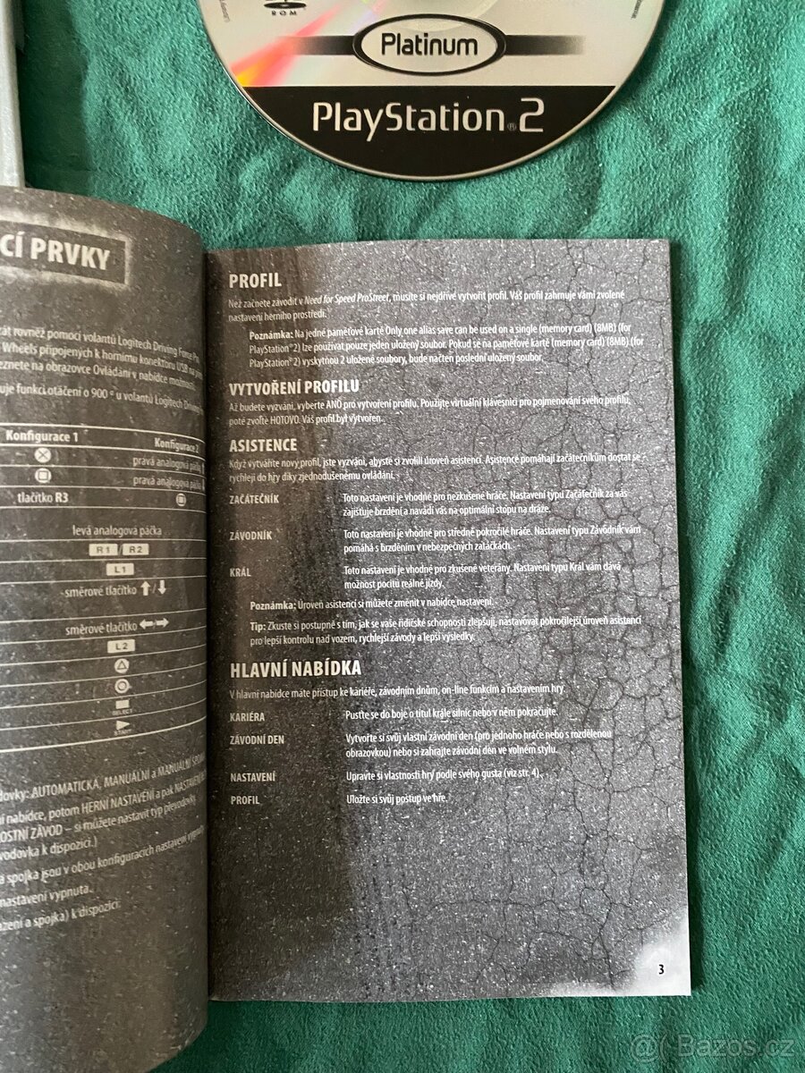 PS2 Need for Speed: ProStreet CZ - 3