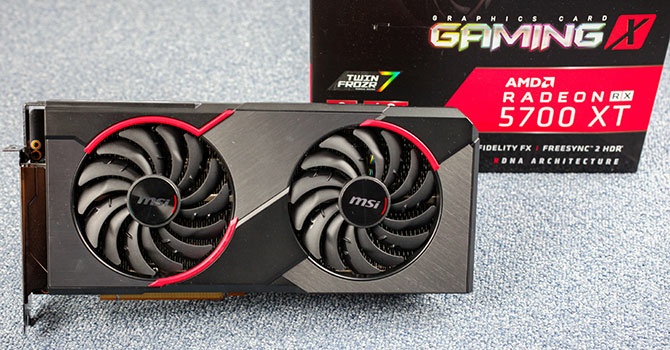 Grafická karta : MSI Radeon RX 5700 XT GAMING X - super stav - 3
