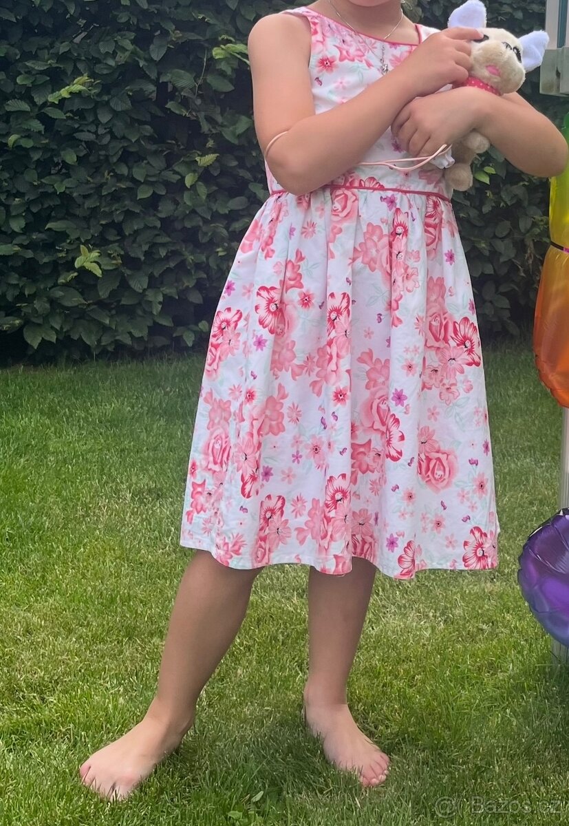 nádherné šaty vel 116/122 - 3