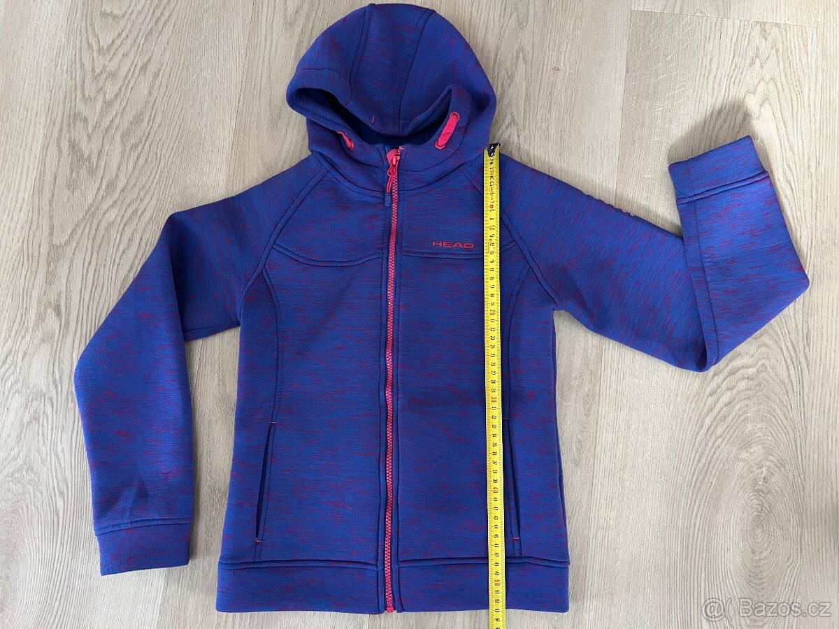 5x Mikina dívčí funkční, flísová, pletená 140-146-152 - 3