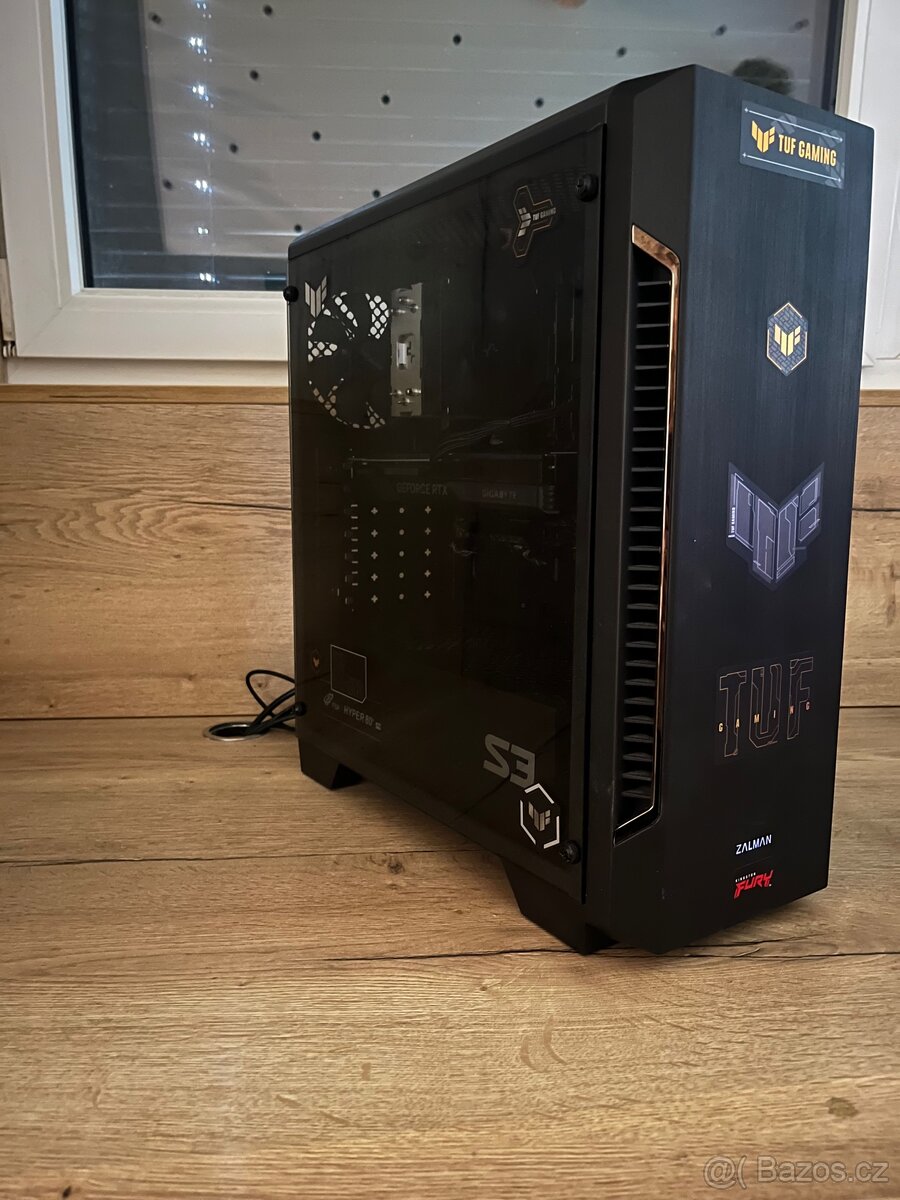 Herní počítač RTX 4060, i5 12400f, 32gb ddr5 - 3