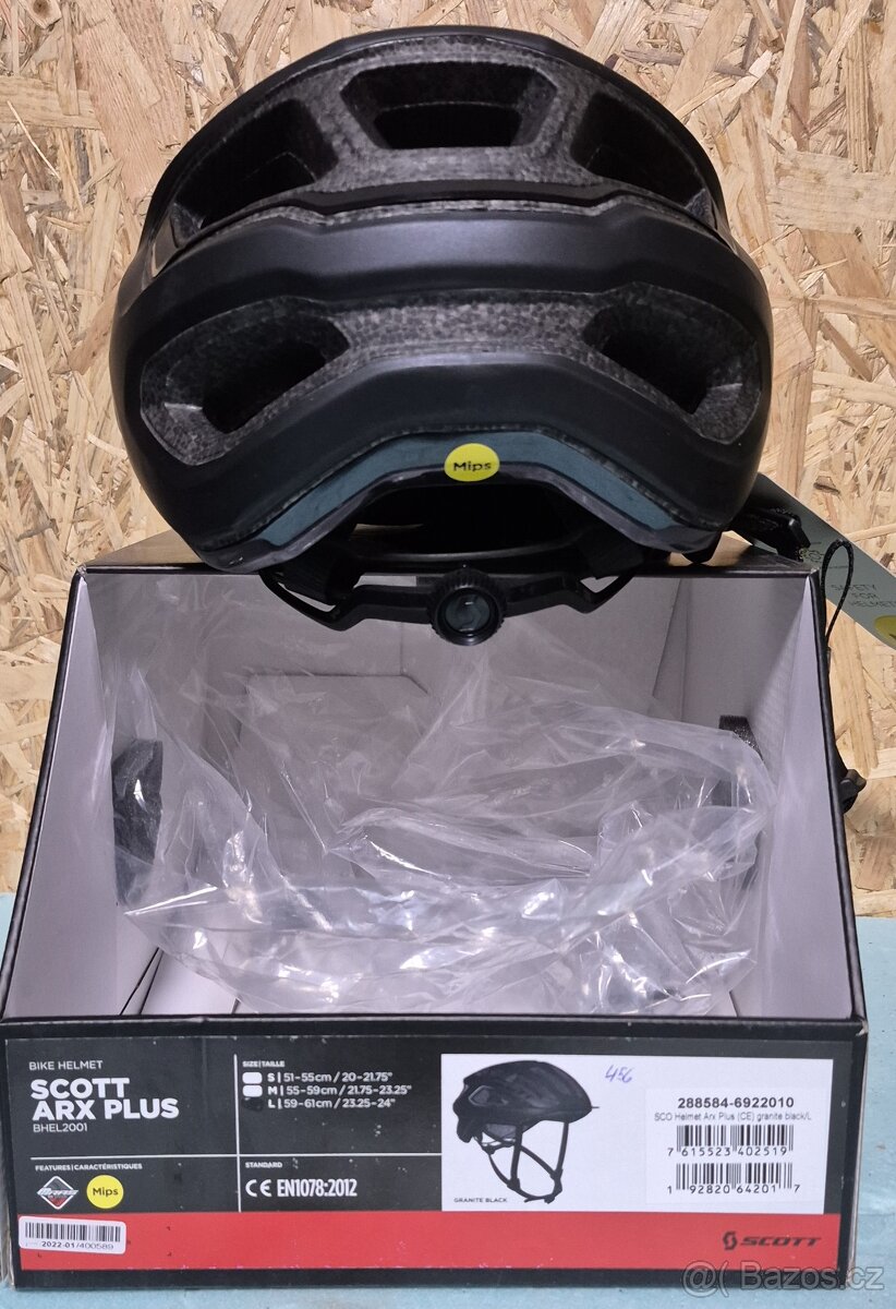 nová helma Scott Arx Plus vel.L 59-61 - 3