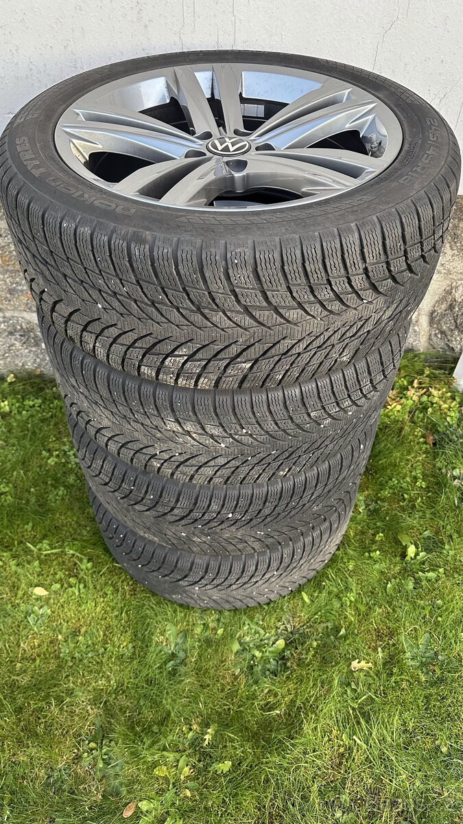 Alu kola originál Volkswagen Arteon 5x112 Sebring 245/45/18 - 3