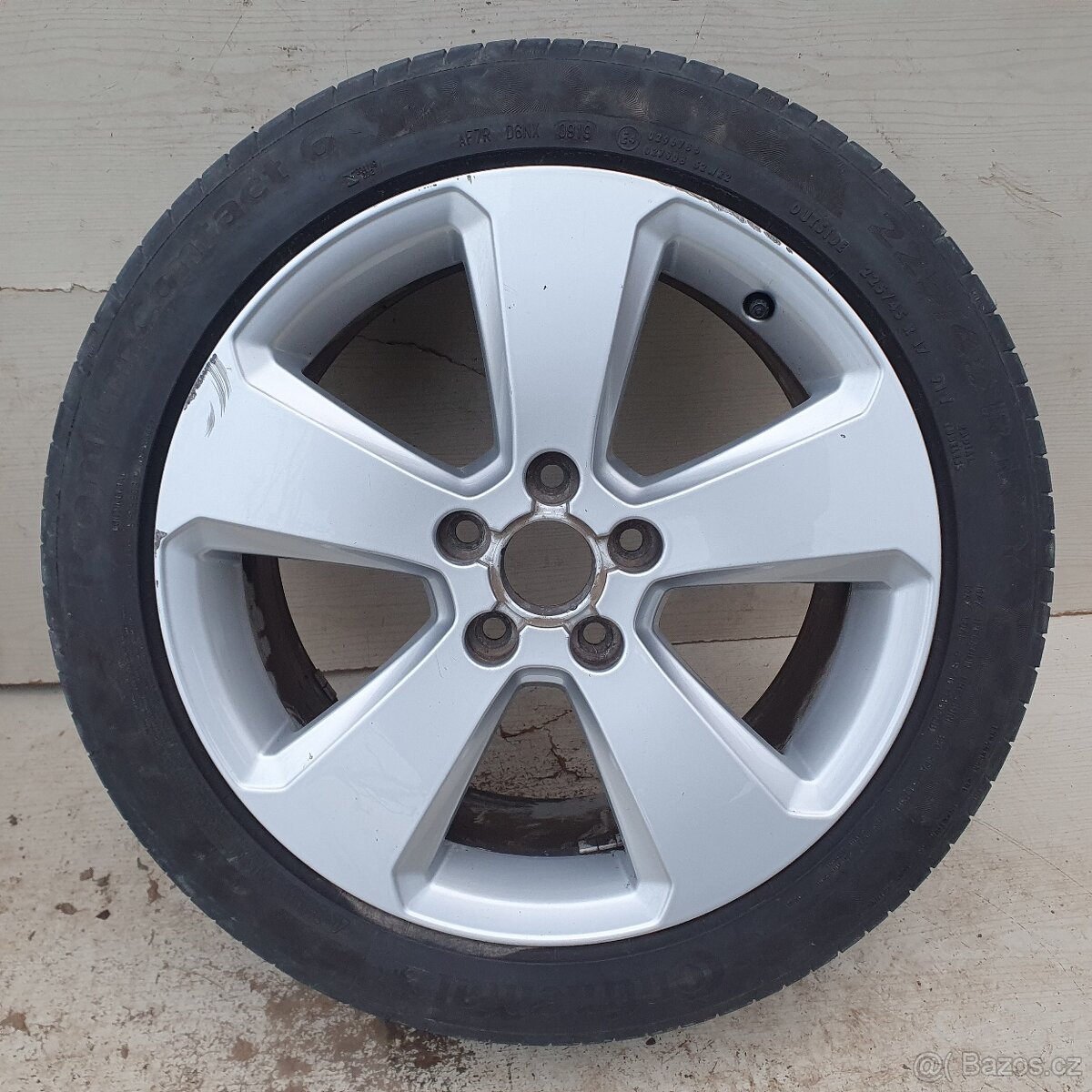 Alu Audi 17" 5x112, letní Continental 225/45R17 - 3