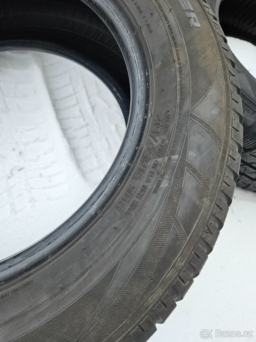 2ks Zimní pneu 215/65/16 - 3