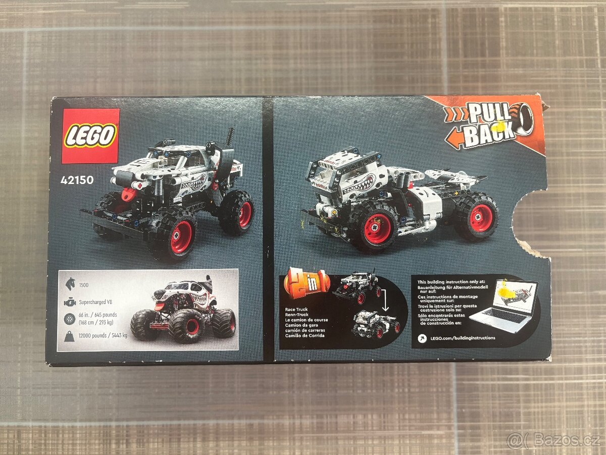 Lego Technic 42150 - Monster Jam Monster Mutt Dallmatin - 3