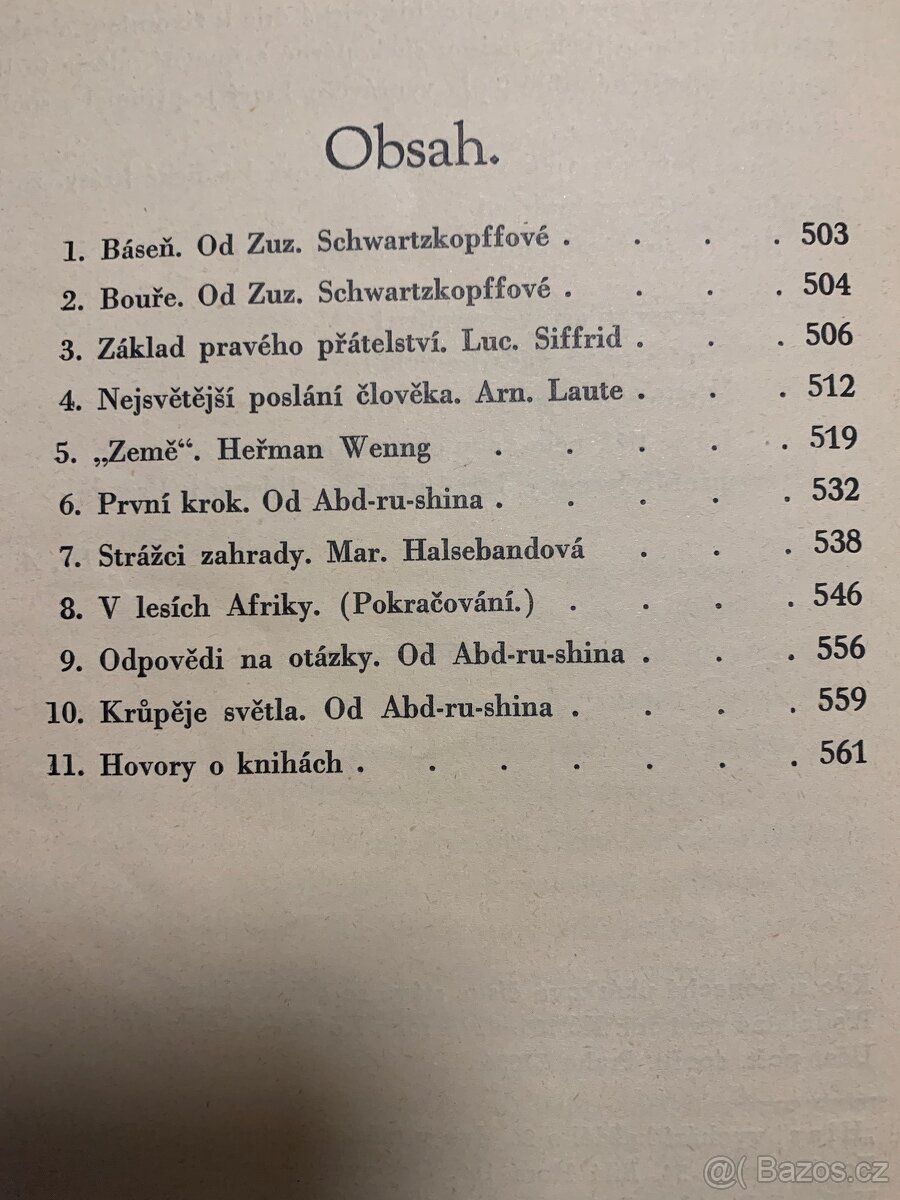 Hlas 1937 Svatý Grál - 3