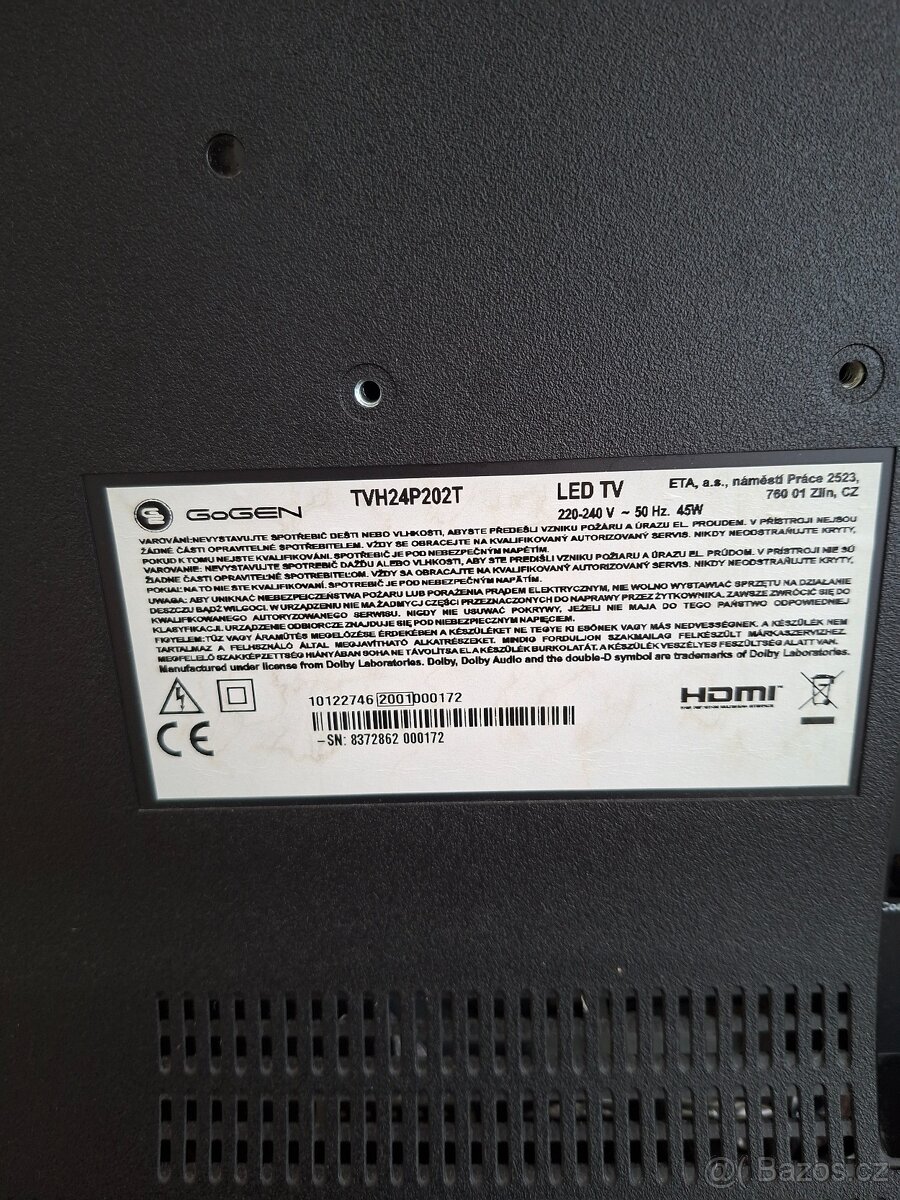 Televize Gogen úhlopříčka "24" - 3