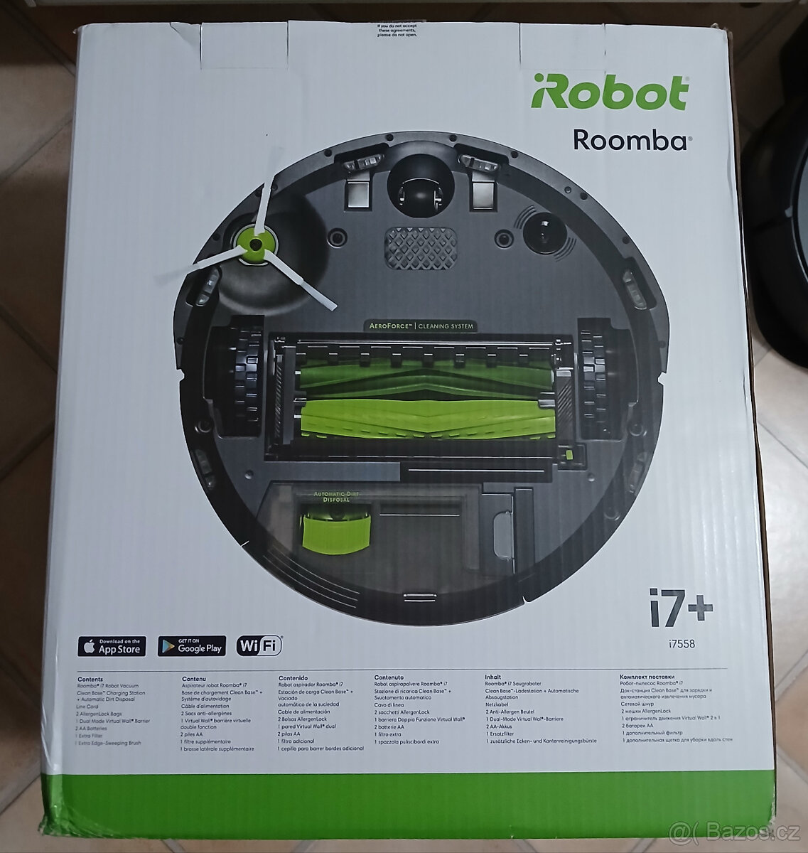 Prodám iRobot Roomba i7+, typ 7558 - 3