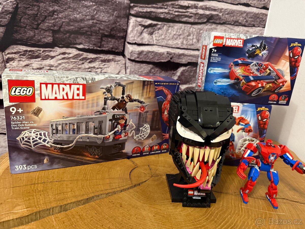 Lego Spider-man sety 76321,76336,76308,76187 - 3