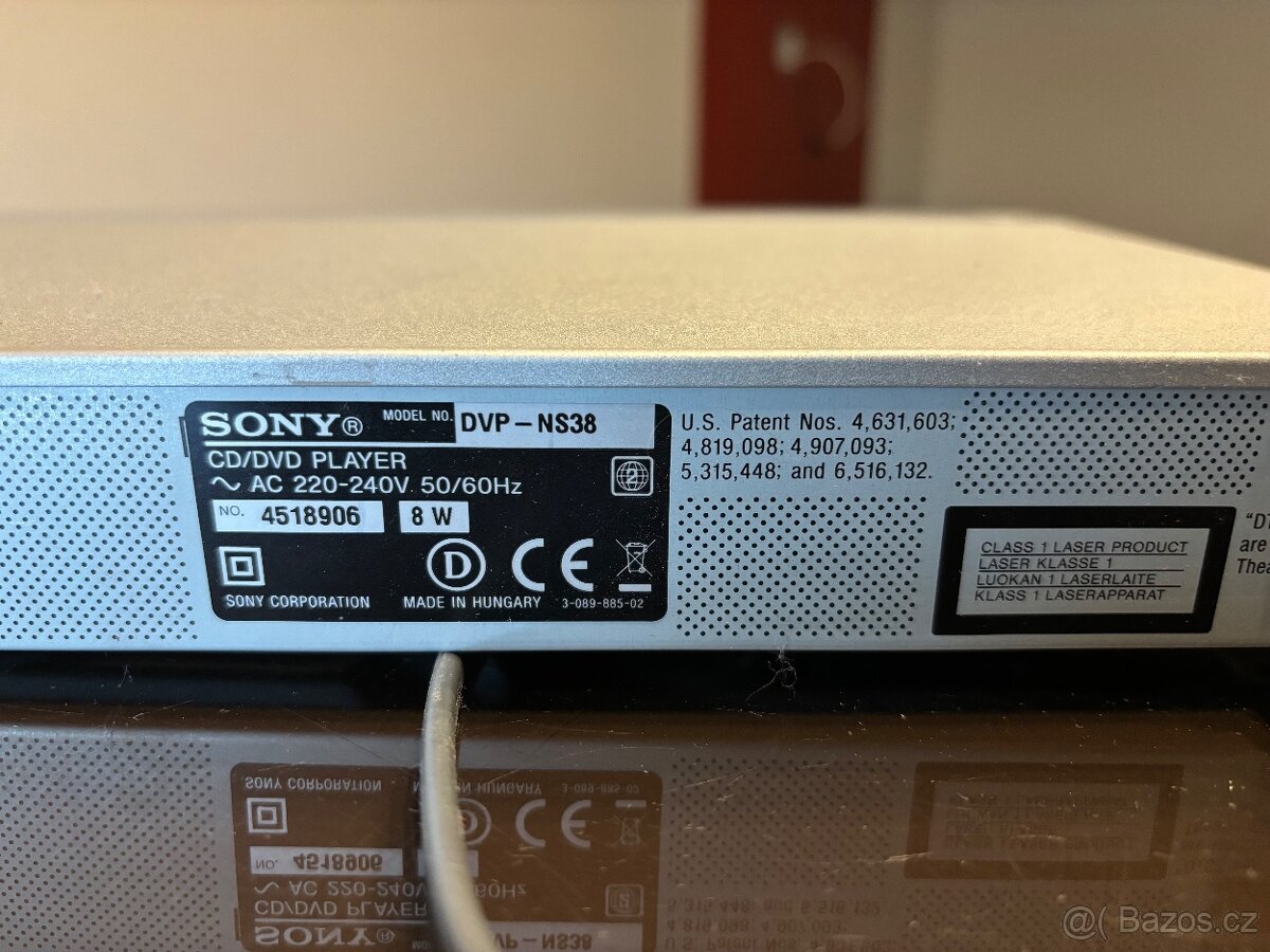 SONY DVD přehrávač - 3
